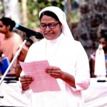 Sr Narcissa Provincial of SJC speaks on the occassion